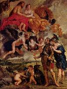 Heinrich empfangt das Portrat Maria de Medicis Peter Paul Rubens
